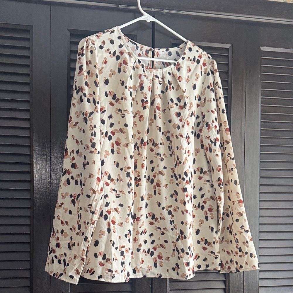 Women's Multicolor Patterned Top